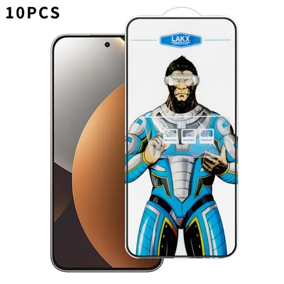 Voor Xiaomi Redmi Note 15 Pro 5G (Global) 10 stuks Hoogwaardig Gehard Glas Anti-vingerafdruk Anti-statisch Electrolyse Volledig Schermprotecor - Transparant