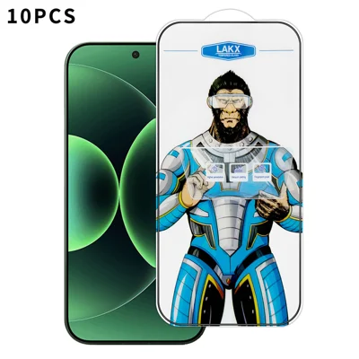 For Xiaomi 17 Pro 10Pcs High Definition Tempered Glass Anti-fingerprint Anti-static Electroplating Full Screen Protector - Transparent