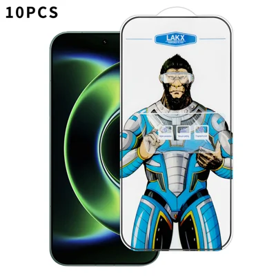 For Xiaomi 17 Ultra 5G 10Pcs High Definition Tempered Glass Anti-fingerprint Anti-static Electroplating Full Screen Protector - Transparent