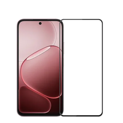 Mofi For Oppo A6x 4G / Oppo A6x 5G / OPPO A6s 5G / Oppo A6s 4G / Oppo A6c 4G / Oppo A6t 4G / Oppo A6t 5G / Oppo A6 5G (Global) Screen Protector 9H 3D Curved Full Glue Full Coverage Tempered Glass Film - Black