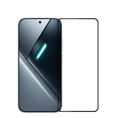 Pellicola in vetro temperato PINWUYO serie JK-2 per Xiaomi Poco X8 Pro 5G, protezione integrale con incollaggio totale 9H - Nero
