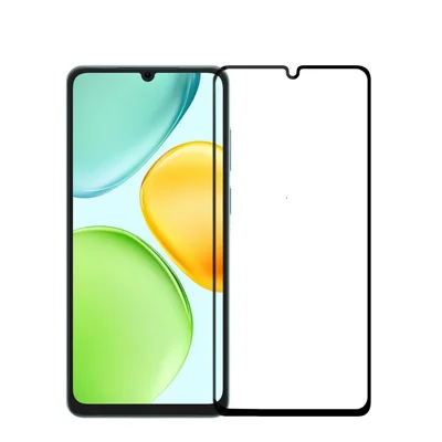 Für Honor 500 Smart 5G / Honor X6d 5G Gehärtetes Glasfilm PINWUYO JK-Serie-2 9H Vollkleber-Vollbildschutz - Schwarz