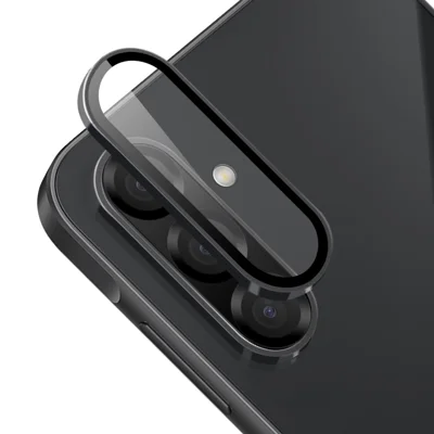 Hat Prince for Samsung Galaxy A27 5G Camera Lens Protector ENKAY HAT PRINCE Metal Ring Lens Film - Black