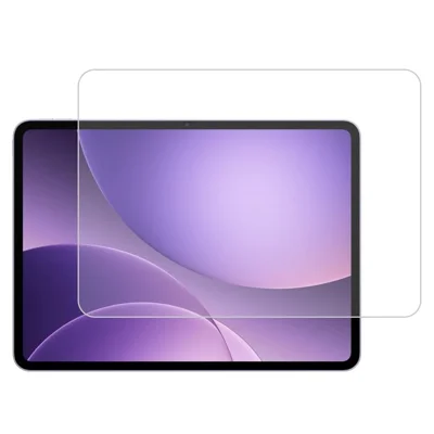 واقي شاشة لهاتف Oppo Pad 5 Pro، فيلم زجاج مقوى بحواف منحنية بسماكة 0.3 مم، ليس تغطية كاملة - شفاف