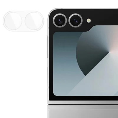För Samsung Galaxy Z Flip8 Härdat Glas Kameraobjektivsskydd Ultra Klart Fullt Täckning Skrapskydd Objektivfilm - Transparent