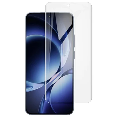 IMAK Hydrogel Film 4th For Xiaomi 17T Pro / Redmi K90 Max 5G / K90 Ultra 5G / K80 Ultra 5G Full Screen Protector Ultra Clear Full Glue Soft TPU Film (Fingerprint Unlock) - Transparent