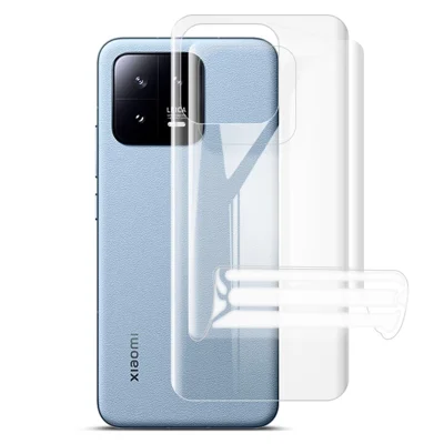 IMAK 2 st / förpackning för Xiaomi 13 5G Hydrogel Film III Skärmhölar för baksida Mot repor Ultra klar mjuk TPU-backfilm