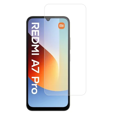 Screen Protector for Xiaomi Poco C85x 5G / Redmi A7 Pro 4G (171.56mm) / Redmi A7 Pro 5G 0.3mm Arc Edge Tempered Glass Film, Not Complete Coverage - Transparent