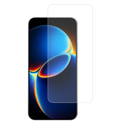 For Xiaomi Redmi K90 Max 5G Screen Protector 0.3mm Arc Edge Tempered Glass Film, Not Complete Coverage - Transparent