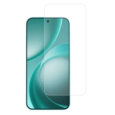 واقي شاشة لهاتف Oppo Find X9s 5G، فيلم زجاج مقوى بحواف منحنية 0.3 مم، غير مغطي بالكامل - شفاف