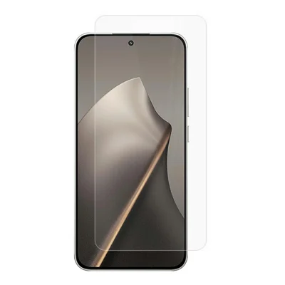 AMORUS para Xiaomi 17T Película de Vidrio de Alta Calidad de Aluminio-Silicio Protector de Pantalla Antirrayones con Borde Curvado 2.5D, NO Cubrimiento Completo - Transparente