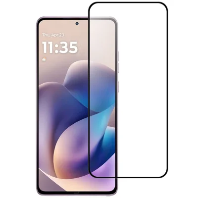 For Motorola Moto G Stylus (2026) 5G AGC Tempered Glass with Black Edge Full Glue Full Coverage Screen Protector