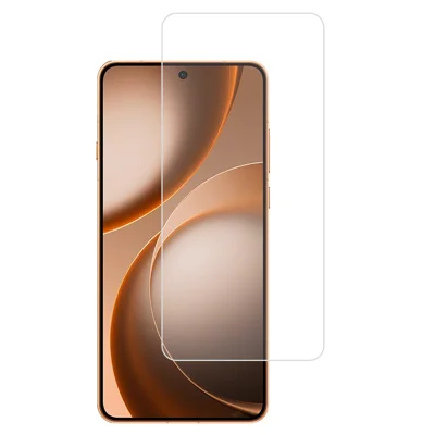 Protector de pantalla de vidrio templado para Oppo Find X9 Ultra 5G, película con borde curvo 2.5D (desbloqueo por huella dactilar) (NO cubre por completo) - Transparente