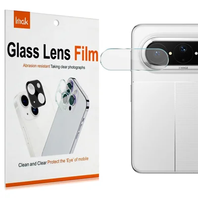 IMAK till Huawei Pura X Max kamerahassel skyddsskiva Slim temprerat glas Heltäckande linsfilm - Transparent