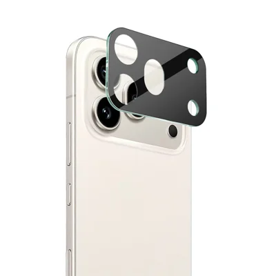 IMAK For Honor 600 Pro 5G Tempered Glass Full Cover Lens Film + Acrylic Cap - Black