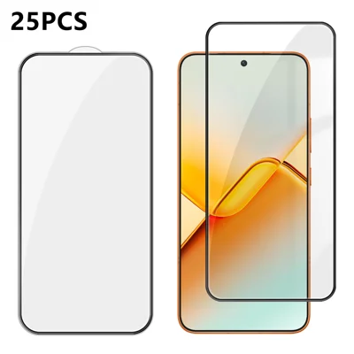  For Honor Power2 5G 25Pcs Full Cover Screen Protector Silk Printing Ultra Clear High Aluminium-silicon Glass Film - Transparent