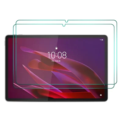  HAT PRINCE for Lenovo Yoga Tab 11.1 2Pcs Full Screen Protector ENKAY  9H 2.5D 0.33mm Full Glue High Aluminium-silicon Glass Film - Transparent