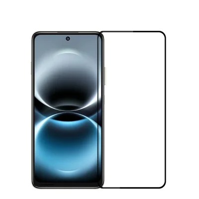 MOFI per Huawei Enjoy 90 Plus / Huawei Enjoy 90 Protettore Schermo 9H Colla Completa Copertura Totale in Vetro di Alluminio-Silicio - Nero