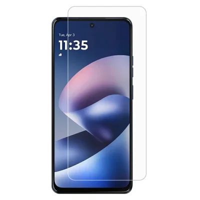 AMORUS för Motorola Moto G37 Power 5G Hög aluminium-silikonglasfilm Skållskydd 2.5D bågkant Skärmskydd, INTE fullt täckande - Transparent