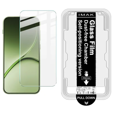 IMAK Série H para Oppo Find X9s Pro 5G / OnePlus 15T 5G Protetor de Ecrã em Vidro Temperado com Instalação Fácil e Ferramenta de Remoção Automática de Poeira - Kit Transparente (NÃO Cobertura Total) (Desbloqueio por Impressão Digital)