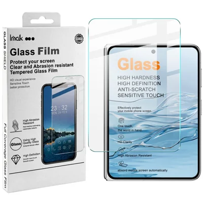 IMAK H-serie till Huawei Pura X Max, skärmsskydd i härdat glas, stötskydd (inte heltäckande) - Transparent