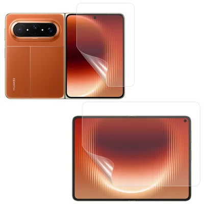 1 Set Film de protection pour Huawei Pura X Max Avant et Interne Couverture complète Hydrosilicium TPU Ultra clair