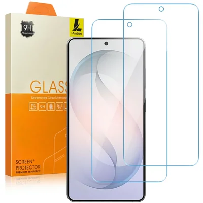 LAJABONI 2Pcs For Samsung Galaxy A15 4G HD Clear Screen Protector Anti-blue-ray Not Complete Covering Tempered Glass Screen Film - Transparent