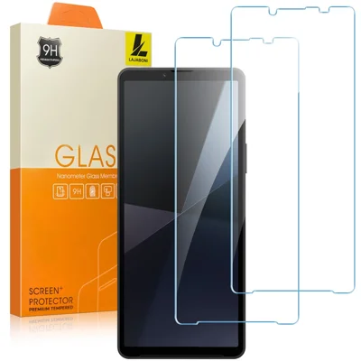 LAJABONI 2Pcs For Sony Xperia 10 IV 5G HD Clear Screen Protector Anti-blue-ray Not Complete Covering Tempered Glass Screen Film - Transparent