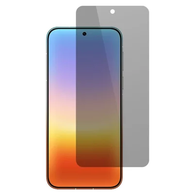 Protecteur d'écran pour Huawei Pura 90 Pro Max, film de protection en verre trempé anti-espionnage à 180 degrés, couverture totale - Noir
