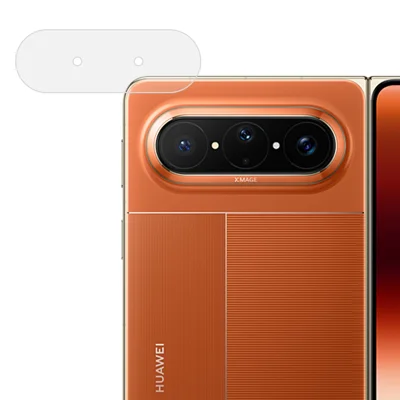 För Huawei Pura X Max Hårdat glas Objektivskydd Ultra klart repellerande linsfilm - Transparent