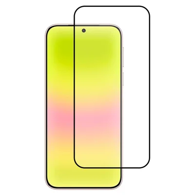For Huawei Pura 90 Pro Full Screen Protector Full Glue Silk Printing Tempered Glass Screen Film - Black
