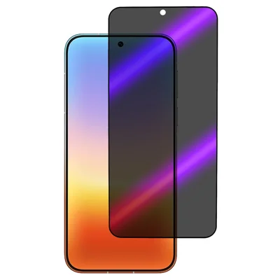 Pour Huawei Pura 90 Pro Max Protecteur d'écran de protection totale, protecteur de confidentialité 180 degrés, impression en soie anti-éblouissement, film en verre trempé anti-lumière bleue