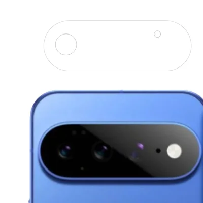 For Google Pixel 11 Pro XL Tempered Glass Camera Lens Protector Ultra Clear Anti-Scratch Lens Film - Transparent - Transparent