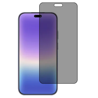 AMORUS til Huawei Pura 90 Anti Spy Tøjsikker Glasfilm 2,5D Silk Printing Fuld Limsedel Hele Skærmværn - Sort
