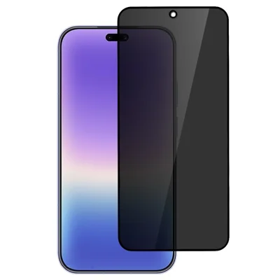 Protezione per la privacy anti-spy a 180 gradi per Huawei Pura 90, vetro temperato con bordo nero, protezione per schermo intero, adesivo completo - Nero