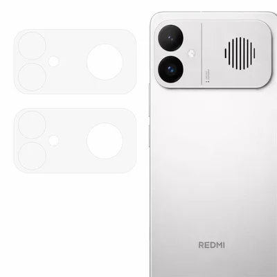 2PCS For Xiaomi Redmi K90 Max 5G Camera Lens Protector 2.5D Tempered Glass Lens Film - Transparent