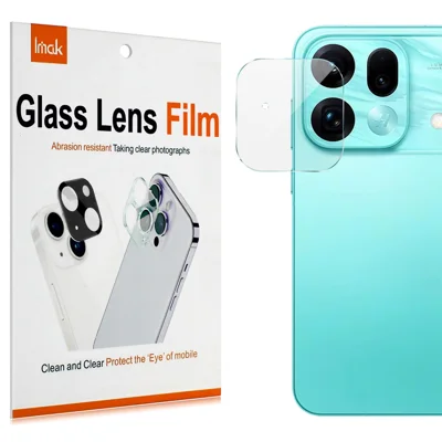 IMAK till Oppo Find X9s Pro 5G Kamerobjektivskydd Tunt Härdat Glas Heltäckande Objektivfilm - Transparent