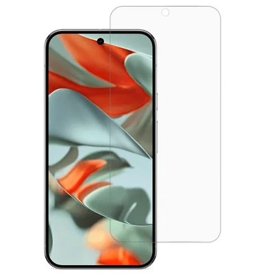 Vollbild-Schutzfolie für Google Pixel 11 Pro XL / 10 Pro XL / 9 Pro XL, klare Aluminium-Silizium-Glasfolie (unterstützt Fingerabdruck-Entsperrung) – Transparent