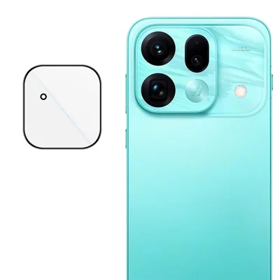 IMAK för Oppo Find X9s Pro 5G Kamerahöjdschutz Härdat Glas Heltäckande Linsfilm med Självpositioneringsram - Transparent