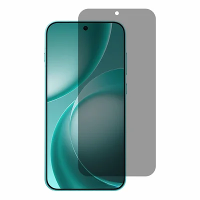 AMORUS för Oppo Find X9s Pro 5G 2.5D bågkant Anti Spy fullskärmsbeskydd Hög aluminium-silicium glasfilm (avtryckslås)