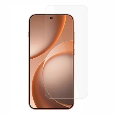 لحماية الشاشة لهاتف Oppo Find X9s 5G، حافة منحنية 2.5D، لاصقة كاملة، زجاج عالي السيليكون والألومنيوم شفاف عالي الوضوح (مصحح بصمة رقمي) (غير مغطٍ بالكامل)