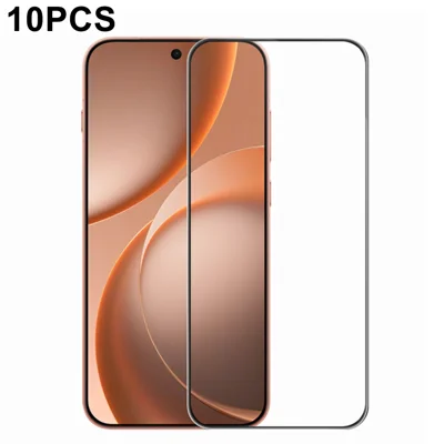 RURIHAI 10 قطع لجهاز Oppo Find X9s 5G واقي شاشة كامل بالغراء، فيلم من الزجاج عالي السيليكون والألومنيوم، فتح القفل بالبصمة فوق الصوتية