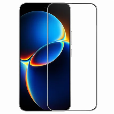 RURIHAI For Xiaomi Redmi K90 Max 5G Full Glue Screen Protector High Aluminium Silicon Glass Film, Ultrasonic Fingerprint Unlock