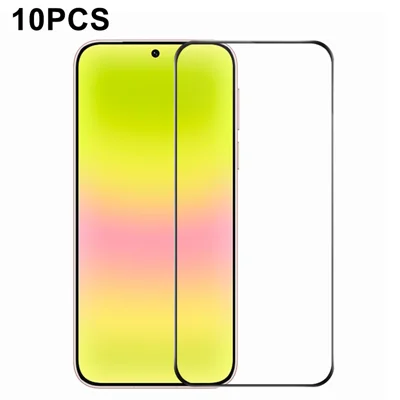 RURIHAI 10 pièces pour Huawei Pura 90 Pro Film en verre aluminosilicate Haute qualité avec colle complète 0,26 mm 2,5D Protecteur d'écran intégral