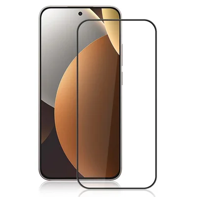 MOCOLO voor Xiaomi Redmi Note 15 Pro 5G (Globaal) Volledig Schermbeschermer Anti-Breeks Zijde-afdruk Volledige Lijm Gehard Glas Folie - Zwart