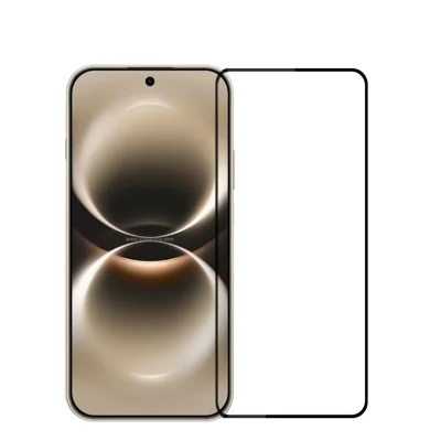 MOFI na Huawei nova 15 Max Ochrona ekranu 9H Pełne przyklejenie Pełna ochrona Folia z wysokim zawartością szkła krzemianowo-aluminiowego - Czarny