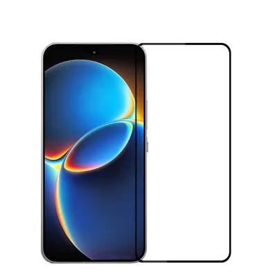  MOFI for Xiaomi Redmi K90 Max 5G Screen Protector 9H Full Glue Full Coverage High Aluminum-Silicon Glass Film - Black