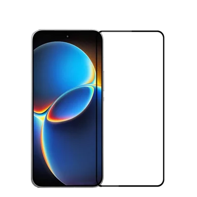  PINWUYO for Xiaomi Redmi K90 Max 5G Tempered Glass Film  JK Series-2 9H Full Glue Full Screen Protector - Black