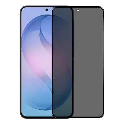 NORTHJO A++ For Samsung Galaxy S26 FE / S25 FE Screen Protector Privacy Full Glue Silk Printing Anti-Spy Tempered Glass Film