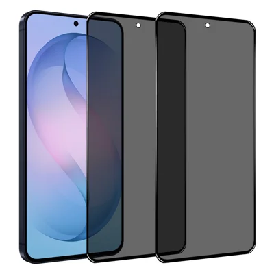 NORTHJO 2 st A++ För Samsung Galaxy S26 FE Skärmsskydd för sekretess Hög aluminium-siliciumglas 0,3 mm Heltäckande Anti-spionfilm